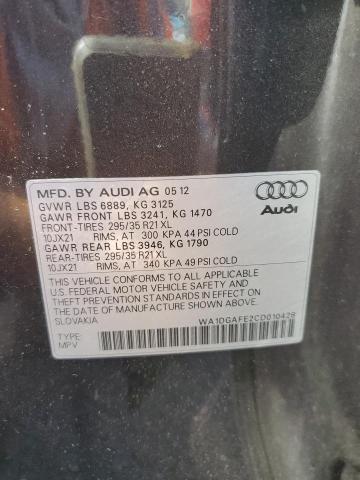 Photo 11 VIN: WA1DGAFE2CD010428 - AUDI Q7 