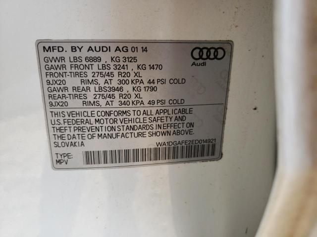 Photo 11 VIN: WA1DGAFE2ED014921 - AUDI Q7 PRESTIG 