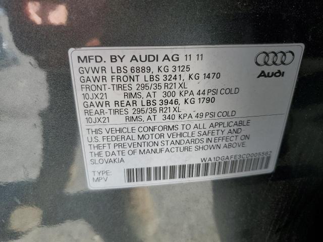 Photo 12 VIN: WA1DGAFE3CD005562 - AUDI Q7 