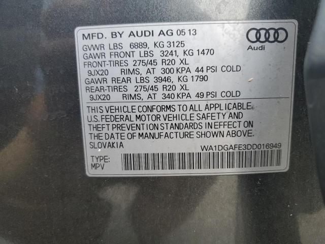 Photo 12 VIN: WA1DGAFE3DD016949 - AUDI Q7 PRESTIG 