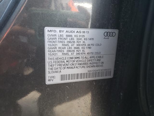 Photo 9 VIN: WA1DGAFE3ED002972 - AUDI Q7 PRESTIG 