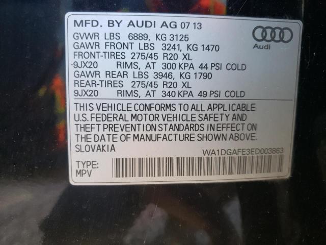 Photo 9 VIN: WA1DGAFE3ED003863 - AUDI Q7 