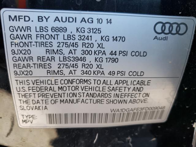 Photo 9 VIN: WA1DGAFE3FD009048 - AUDI Q7 