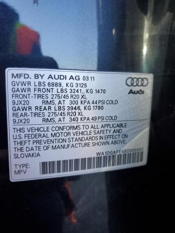 Photo 12 VIN: WA1DGAFE4BD008582 - AUDI Q7 