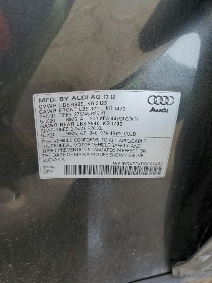 Photo 11 VIN: WA1DGAFE4DD006480 - AUDI Q7 