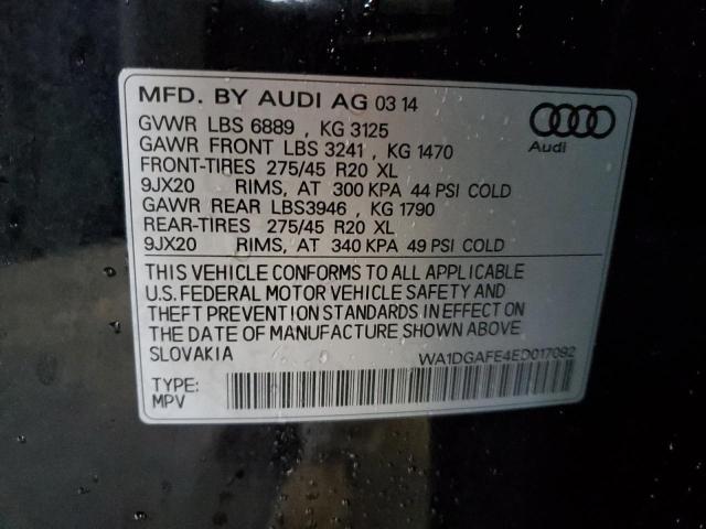 Photo 11 VIN: WA1DGAFE4ED017092 - AUDI Q7 