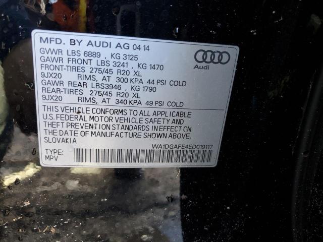 Photo 12 VIN: WA1DGAFE4ED019117 - AUDI Q7 PRESTIG 