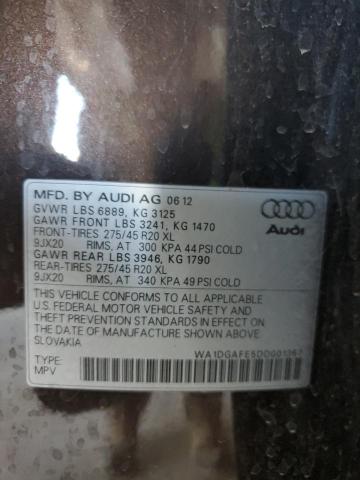 Photo 11 VIN: WA1DGAFE5DD001367 - AUDI Q7 PRESTIG 