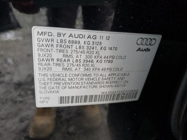 Photo 9 VIN: WA1DGAFE5DD008352 - AUDI Q7 