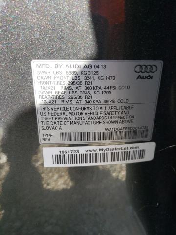 Photo 11 VIN: WA1DGAFE5DD014734 - AUDI Q7 