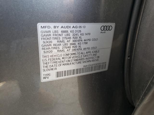 Photo 9 VIN: WA1DGAFE5DD016936 - AUDI Q7 PRESTIG 