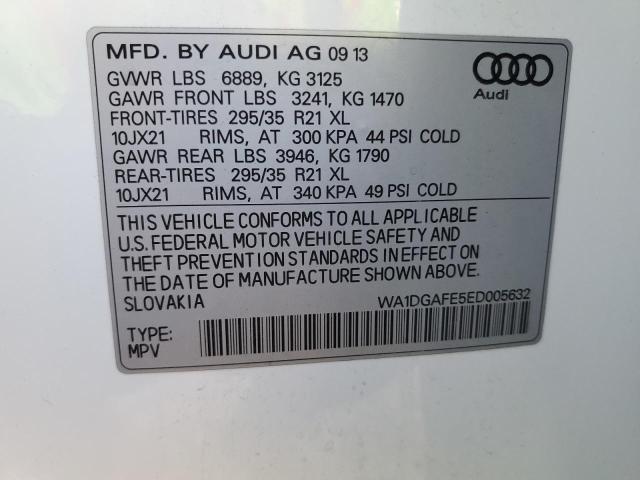 Photo 12 VIN: WA1DGAFE5ED005632 - AUDI Q7 PRESTIG 