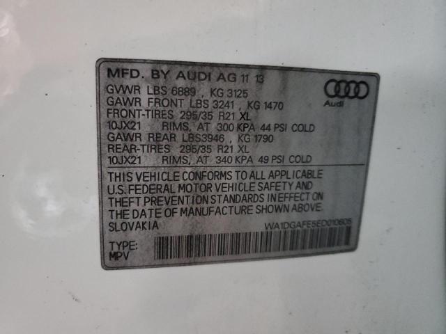 Photo 9 VIN: WA1DGAFE5ED010605 - AUDI Q7 PRESTIG 