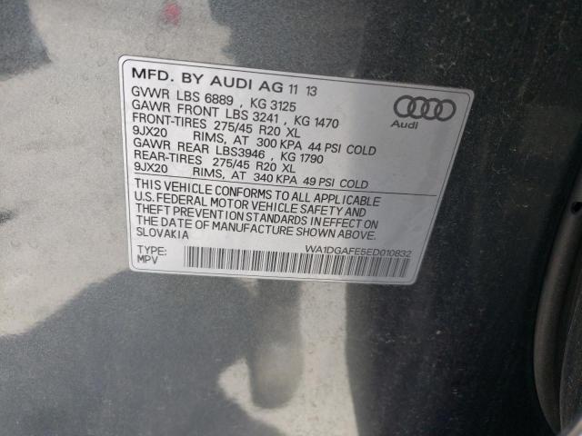 Photo 11 VIN: WA1DGAFE5ED010832 - AUDI Q7 PRESTIG 