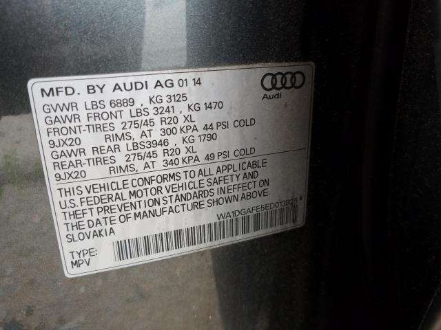 Photo 9 VIN: WA1DGAFE5ED013925 - AUDI Q7 PRESTIG 