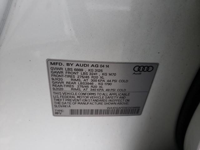 Photo 9 VIN: WA1DGAFE5ED019689 - AUDI Q7 PRESTIG 