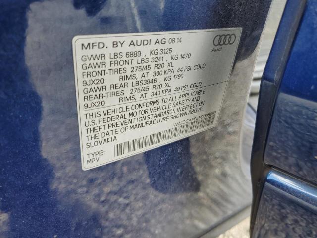 Photo 12 VIN: WA1DGAFE5FD005860 - AUDI Q7 PRESTIG 