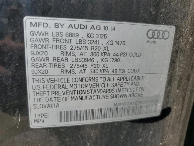 Photo 11 VIN: WA1DGAFE5FD009309 - AUDI Q7 