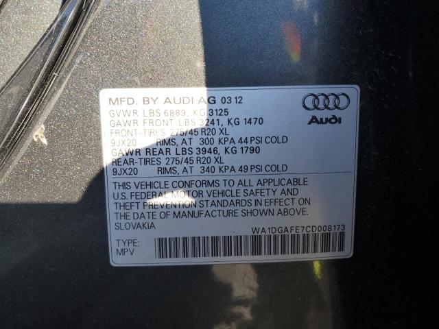 Photo 11 VIN: WA1DGAFE7CD008173 - AUDI Q7 