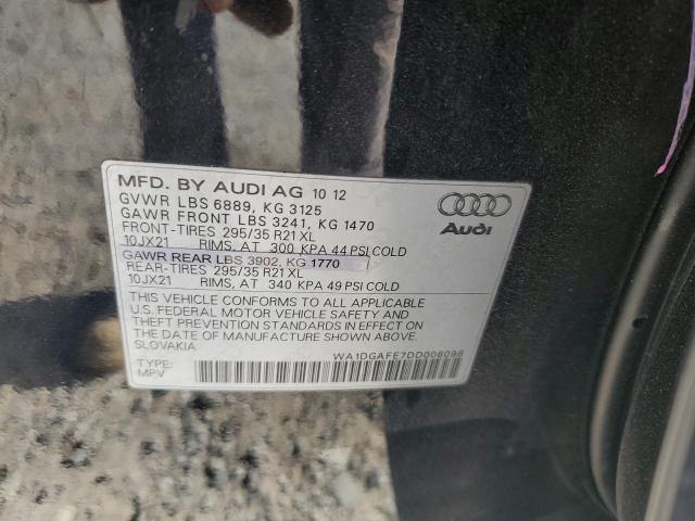 Photo 12 VIN: WA1DGAFE7DD006098 - AUDI Q7 PRESTIG 