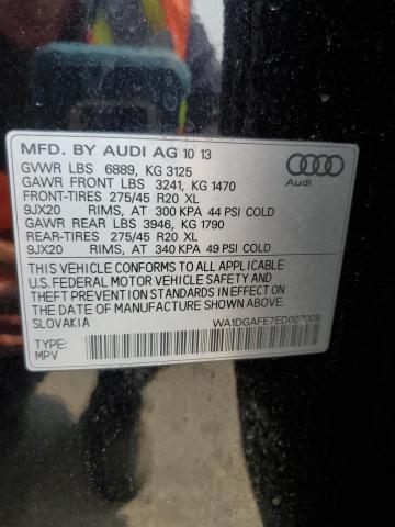 Photo 12 VIN: WA1DGAFE7ED007009 - AUDI Q7 