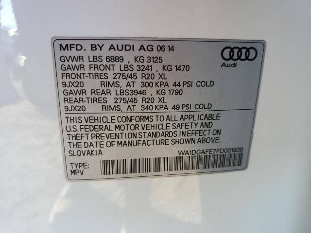 Photo 12 VIN: WA1DGAFE7FD001938 - AUDI Q7 