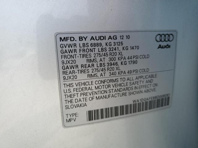 Photo 12 VIN: WA1DGAFE8BD006091 - AUDI Q7 PRESTIG 