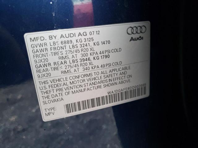 Photo 12 VIN: WA1DGAFE8DD002688 - AUDI Q7 