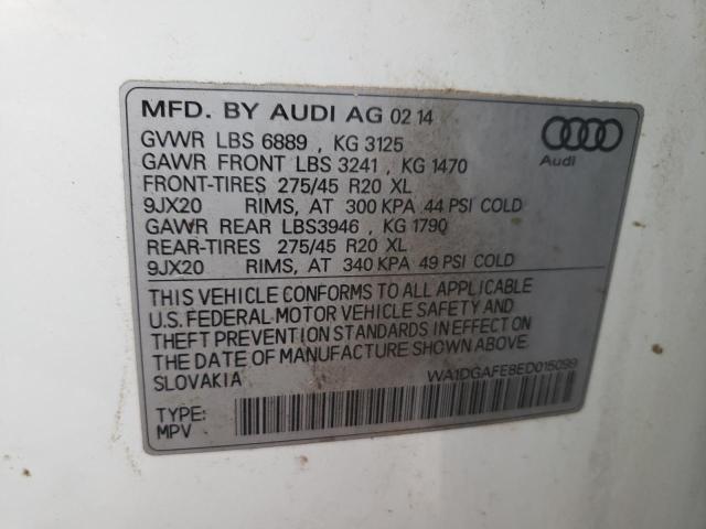 Photo 12 VIN: WA1DGAFE8ED015099 - AUDI Q7 PRESTIG 