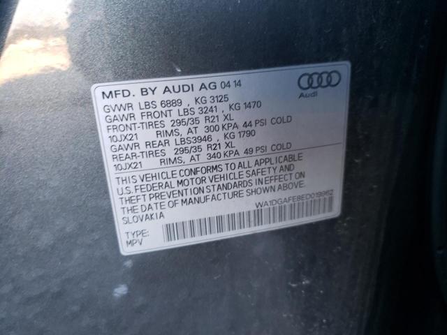 Photo 9 VIN: WA1DGAFE8ED019962 - AUDI Q7 PRESTIG 