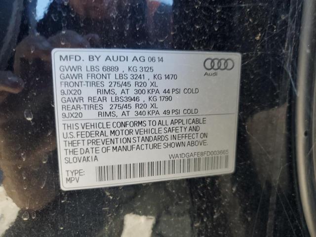 Photo 11 VIN: WA1DGAFE8FD003665 - AUDI Q7 PRESTIG 