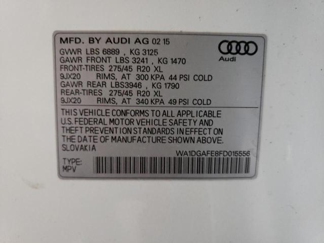 Photo 12 VIN: WA1DGAFE8FD015556 - AUDI Q7 