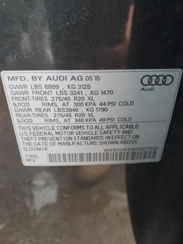 Photo 9 VIN: WA1DGAFE8FD027528 - AUDI Q7 PRESTIG 