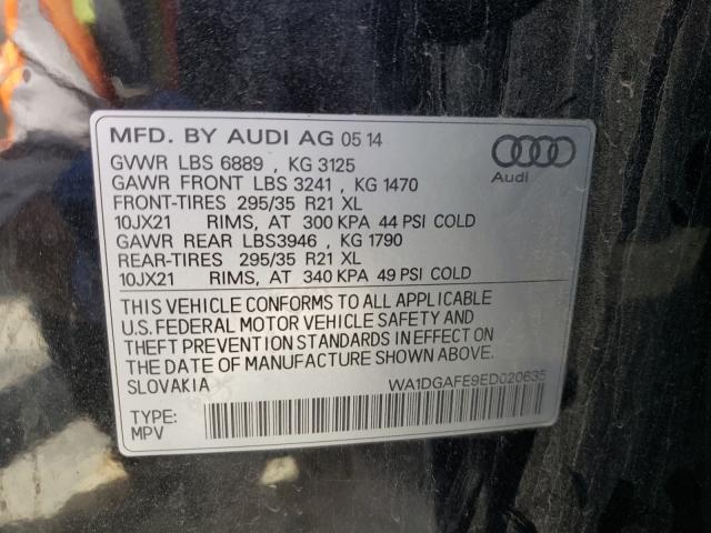 Photo 9 VIN: WA1DGAFE9ED020635 - AUDI Q7 PRESTIG 