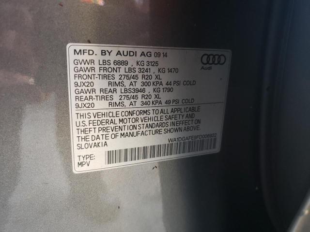 Photo 13 VIN: WA1DGAFE9FD006932 - AUDI Q7 PRESTIG 