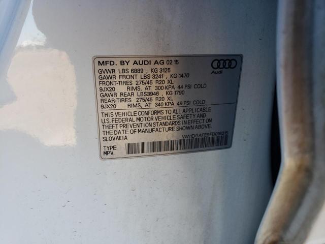 Photo 12 VIN: WA1DGAFE9FD016215 - AUDI Q7 