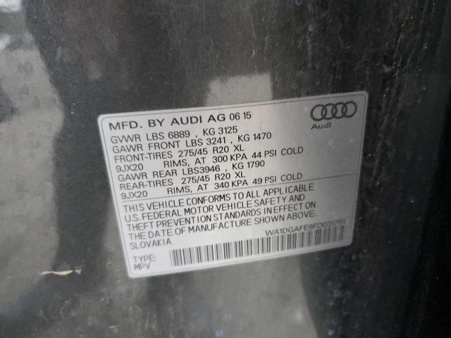 Photo 12 VIN: WA1DGAFE9FD031751 - AUDI Q7 PRESTIG 