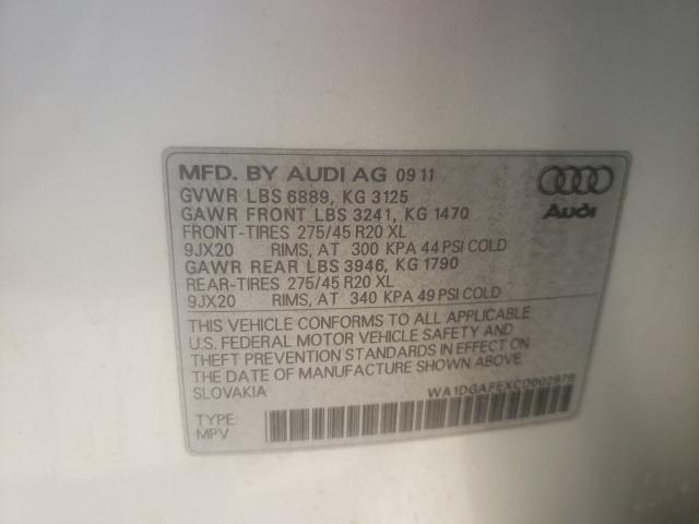 Photo 9 VIN: WA1DGAFEXCD002979 - AUDI Q7 PRESTIG 