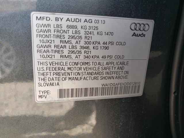 Photo 9 VIN: WA1DGAFEXDD012610 - AUDI Q7 PRESTIG 