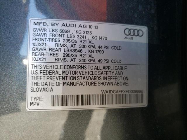 Photo 9 VIN: WA1DGAFEXED008896 - AUDI Q7 PRESTIG 