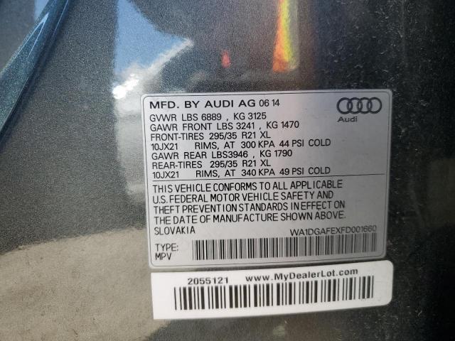 Photo 12 VIN: WA1DGAFEXFD001660 - AUDI Q7 PRESTIG 