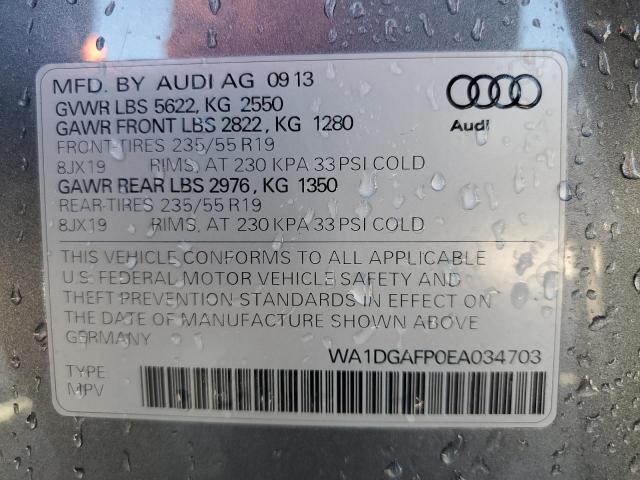 Photo 13 VIN: WA1DGAFP0EA034703 - AUDI Q5 