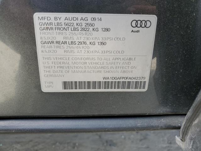 Photo 12 VIN: WA1DGAFP0FA042379 - AUDI Q5 