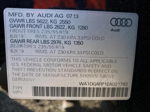 Photo 13 VIN: WA1DGAFP1EA021782 - AUDI Q5 PREMIUM 