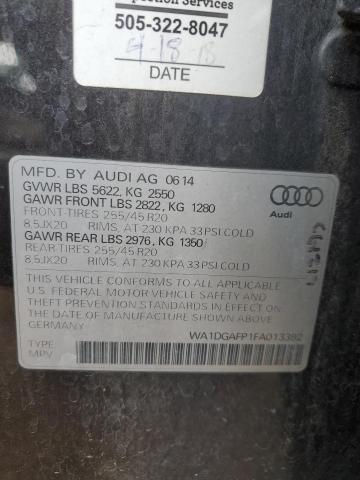 Photo 11 VIN: WA1DGAFP1FA013392 - AUDI Q5 PREMIUM 