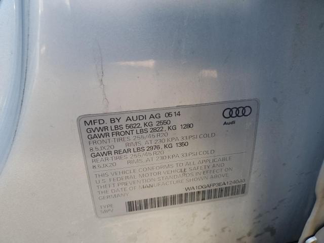 Photo 9 VIN: WA1DGAFP3EA124086 - AUDI Q5 PREMIUM 