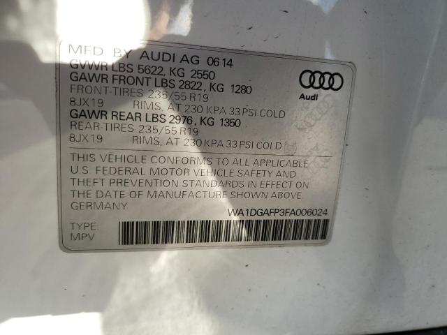 Photo 11 VIN: WA1DGAFP3FA006024 - AUDI Q5 