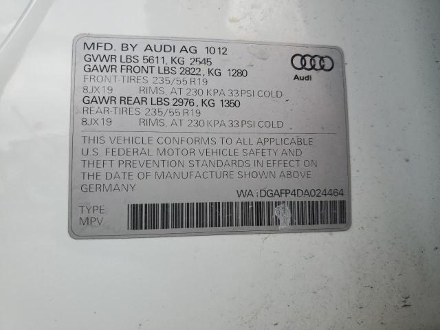 Photo 12 VIN: WA1DGAFP4DA024464 - AUDI Q5 