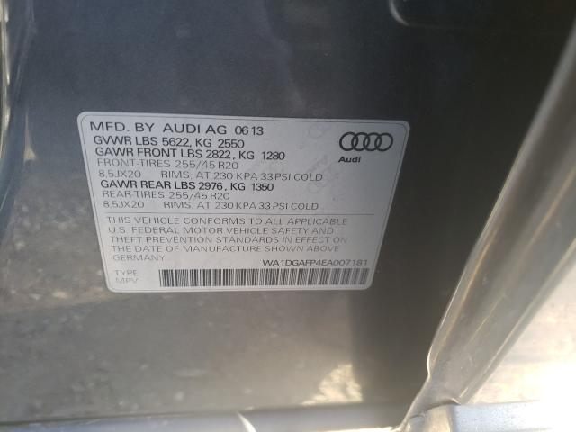 Photo 9 VIN: WA1DGAFP4EA007181 - AUDI Q5 