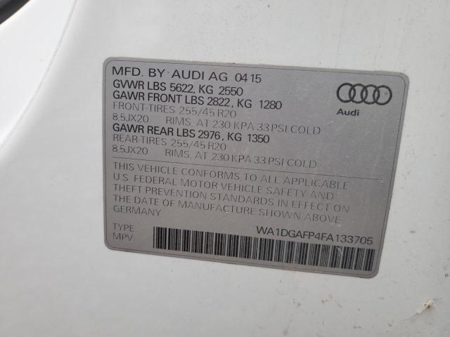 Photo 11 VIN: WA1DGAFP4FA133705 - AUDI Q5 PREMIUM 